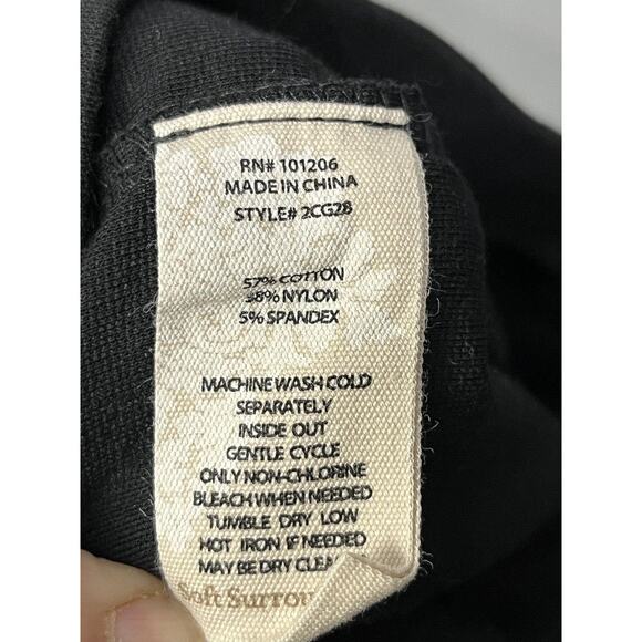 Soft Surroundings Black Leggings Pockets Womens Size XS Style #2CG28 Comfort - Picture 5 of 8